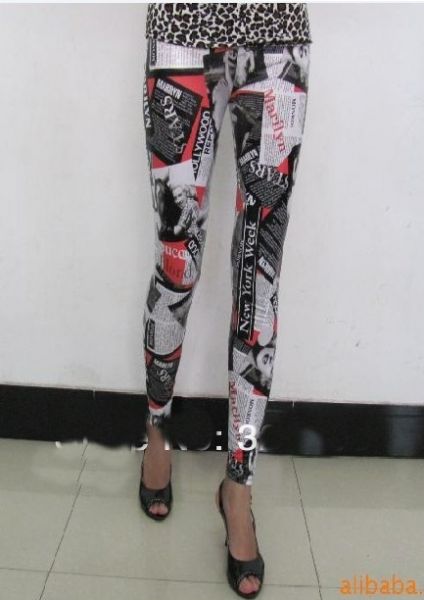 Legging recorte jornal (Cód. 003)